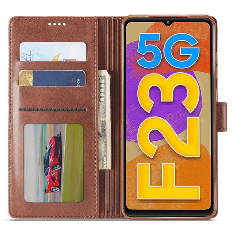 Capa De Couro Para Samsung Galaxy M23 5G Lc.imeeke