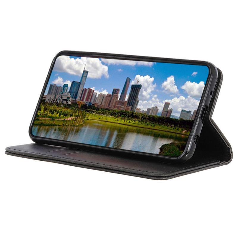 Capa De Couro Para Samsung Galaxy M23 5G Couro Rachado