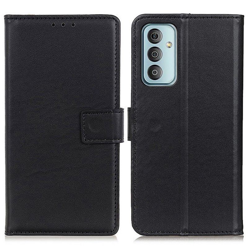 Capa Em Pele Para Samsung Galaxy M23 5G Estilo Couro Simples