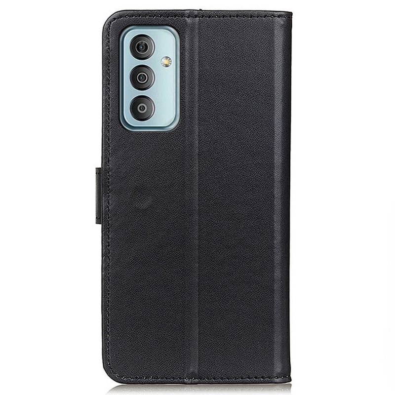 Capa Em Pele Para Samsung Galaxy M23 5G Estilo Couro Simples