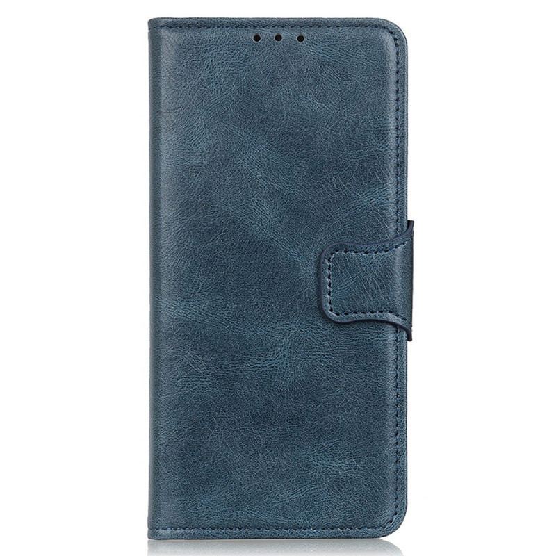 Capa Flip Para Samsung Galaxy M23 5G Fecho Reversível Efeito Couro