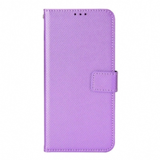 Capa Flip Para Samsung Galaxy M23 5G Padrão Texturizado Com Alça