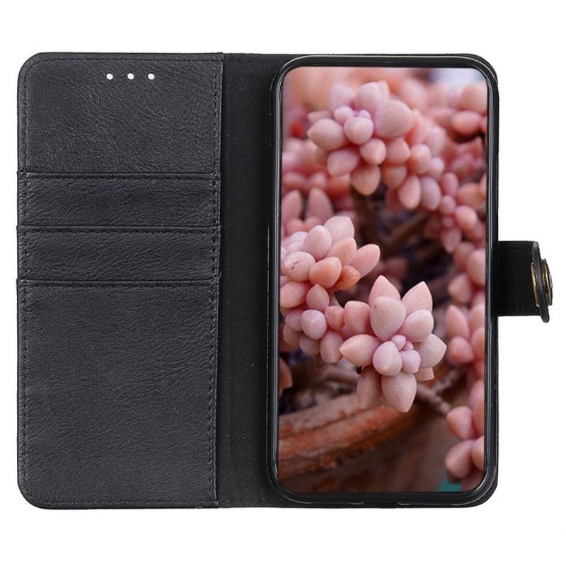 Capa Folio Para Samsung Galaxy M23 5G Estilo De Couro Khazneh