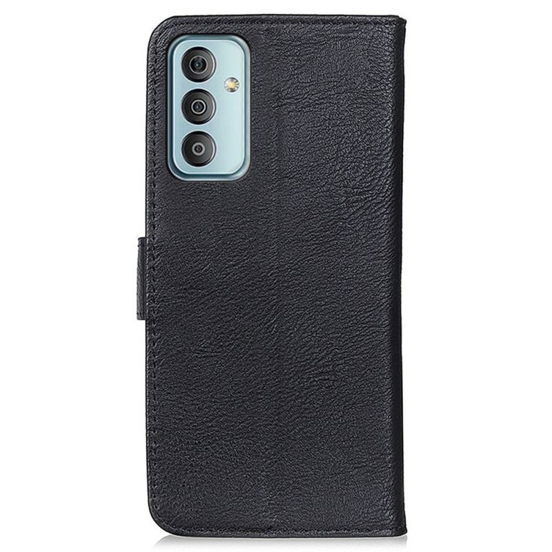 Capa Folio Para Samsung Galaxy M23 5G Estilo De Couro Khazneh