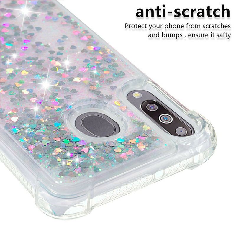 Capa De Celular Para Samsung Galaxy A70 Desejos Lantejoulas