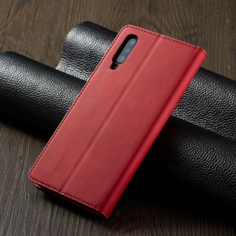 Capa De Celular Para Samsung Galaxy A70 Flip Forwenw Efeito Couro
