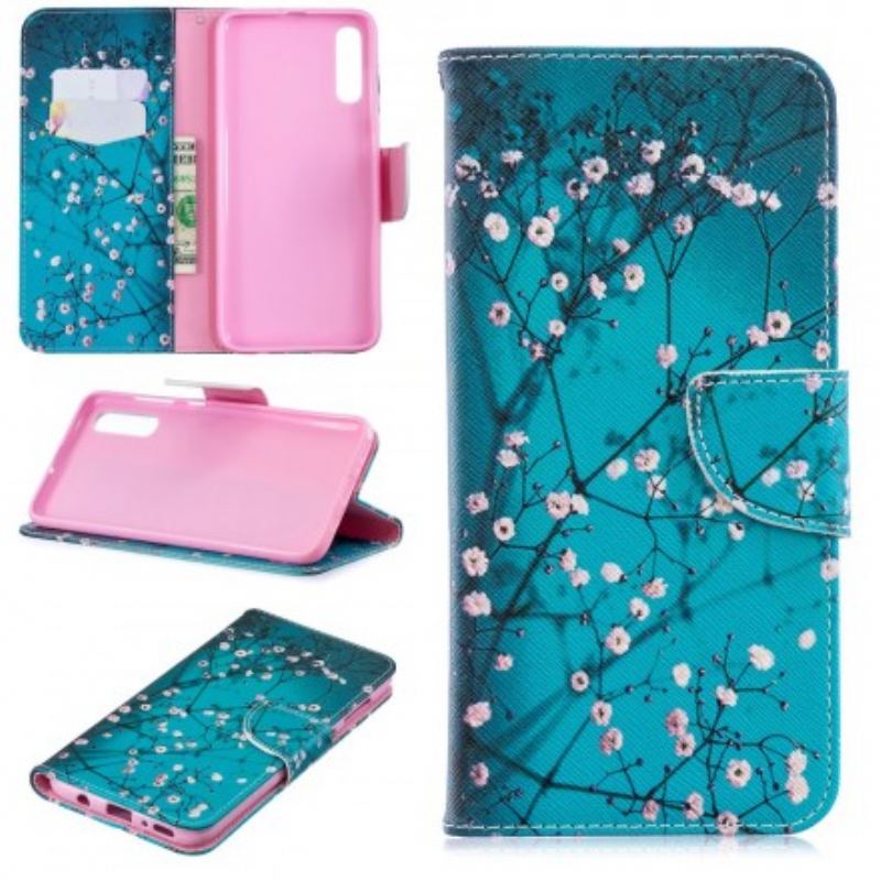 Capa Flip Para Samsung Galaxy A70 Árvore Florida