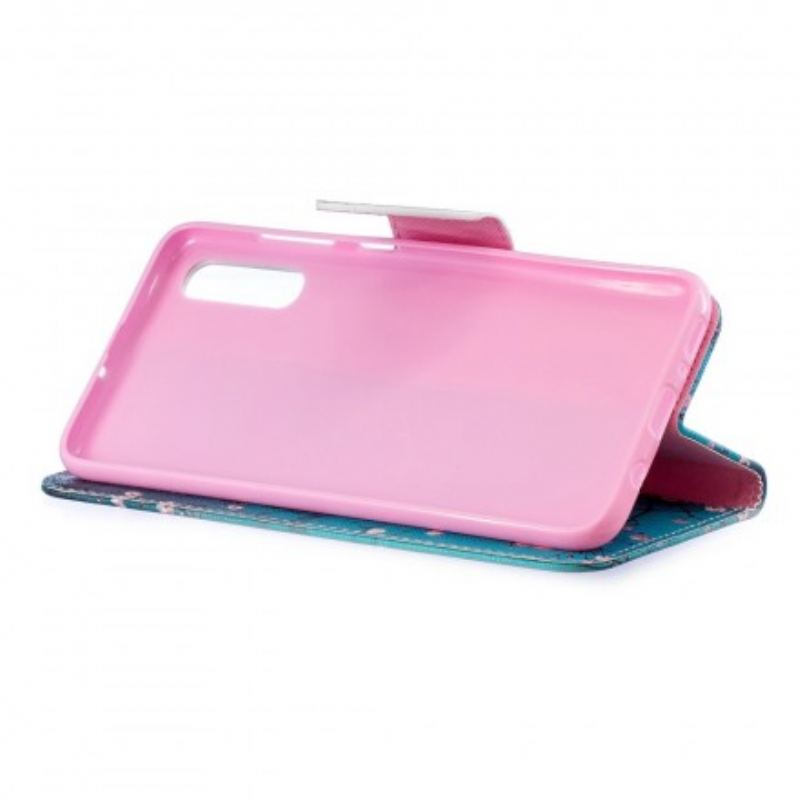 Capa Flip Para Samsung Galaxy A70 Árvore Florida