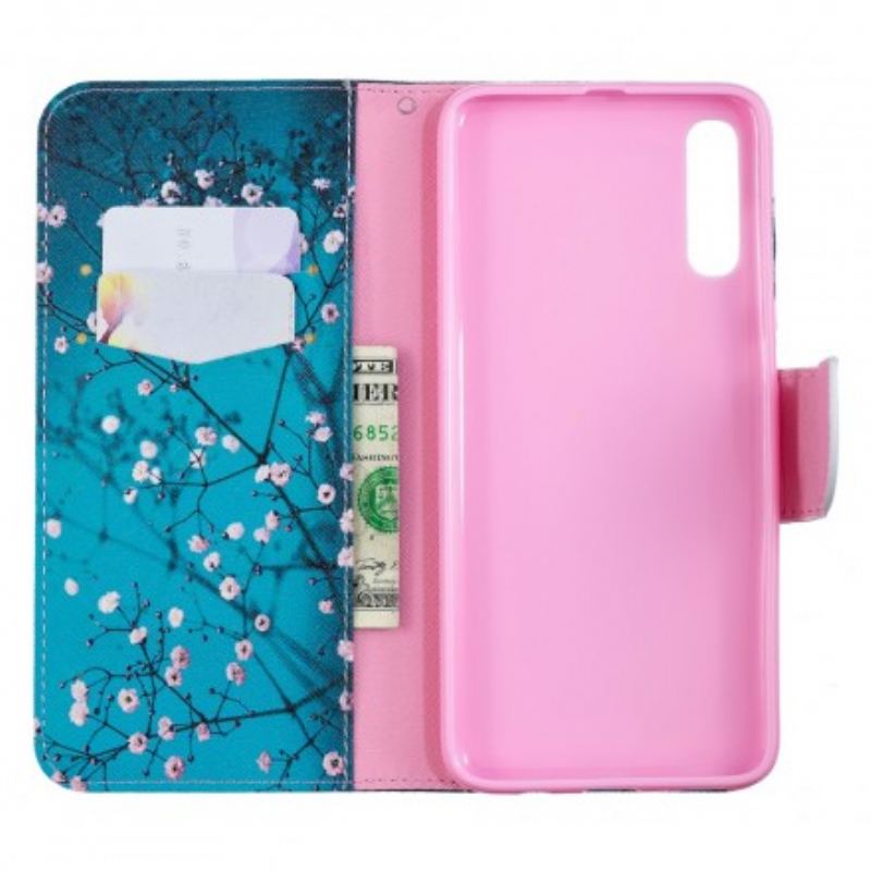 Capa Flip Para Samsung Galaxy A70 Árvore Florida