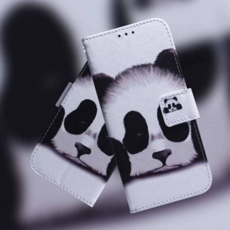 Capa Flip Para Samsung Galaxy A70 Cara De Panda