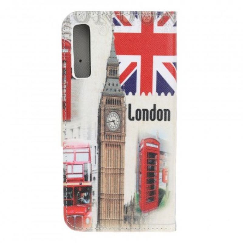 Capa Flip Para Samsung Galaxy A70 Vida Em Londres