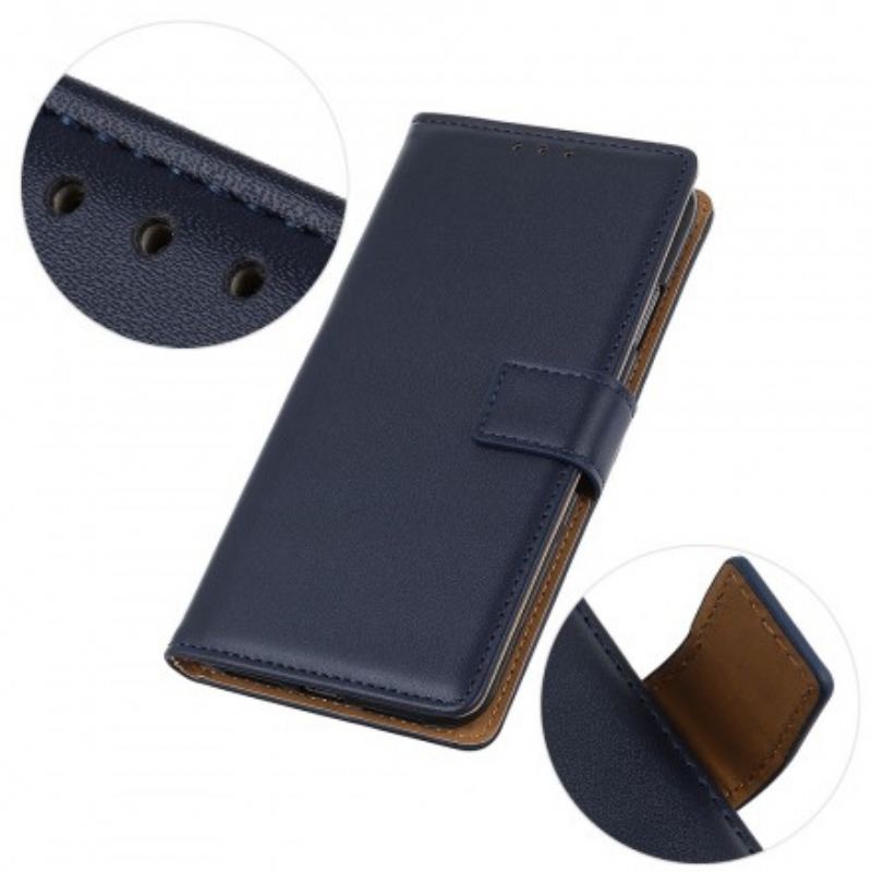 Capa Folio Para Samsung Galaxy A70 Couro Sintético Liso