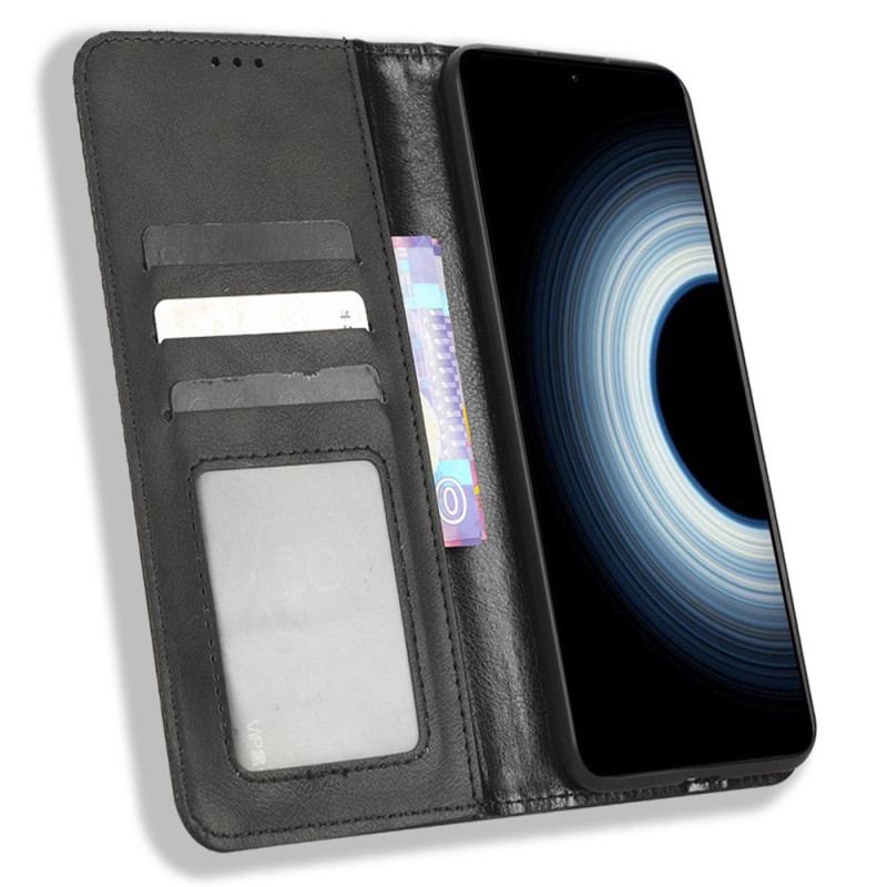 Capa De Celular Para Xiaomi 12T / 12T Pro Flip À Moda