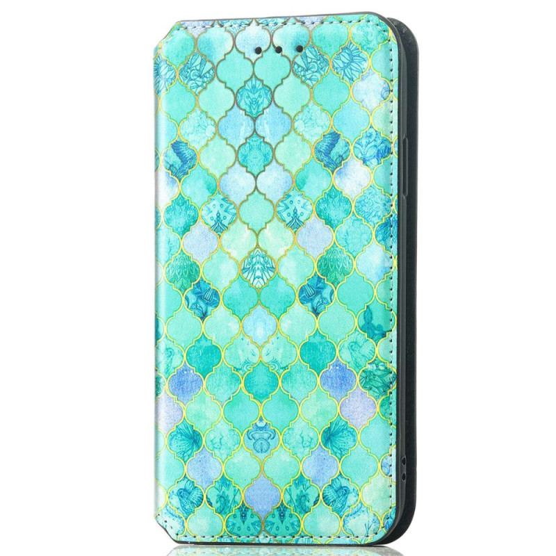 Capa De Celular Para Xiaomi 12T / 12T Pro Flip Projeto Rfid Caseneo