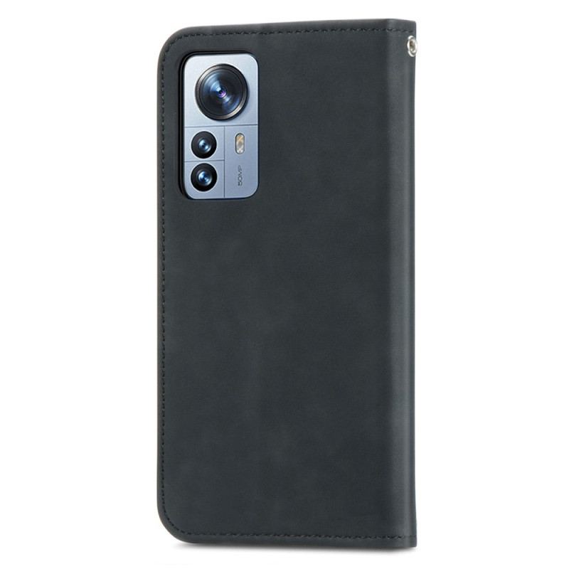 Capa De Celular Para Xiaomi 12T / 12T Pro Flip Série Vintage