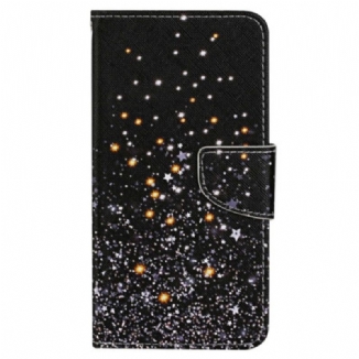 Capa De Couro Para Xiaomi 12T / 12T Pro De Cordão Strappy Preto