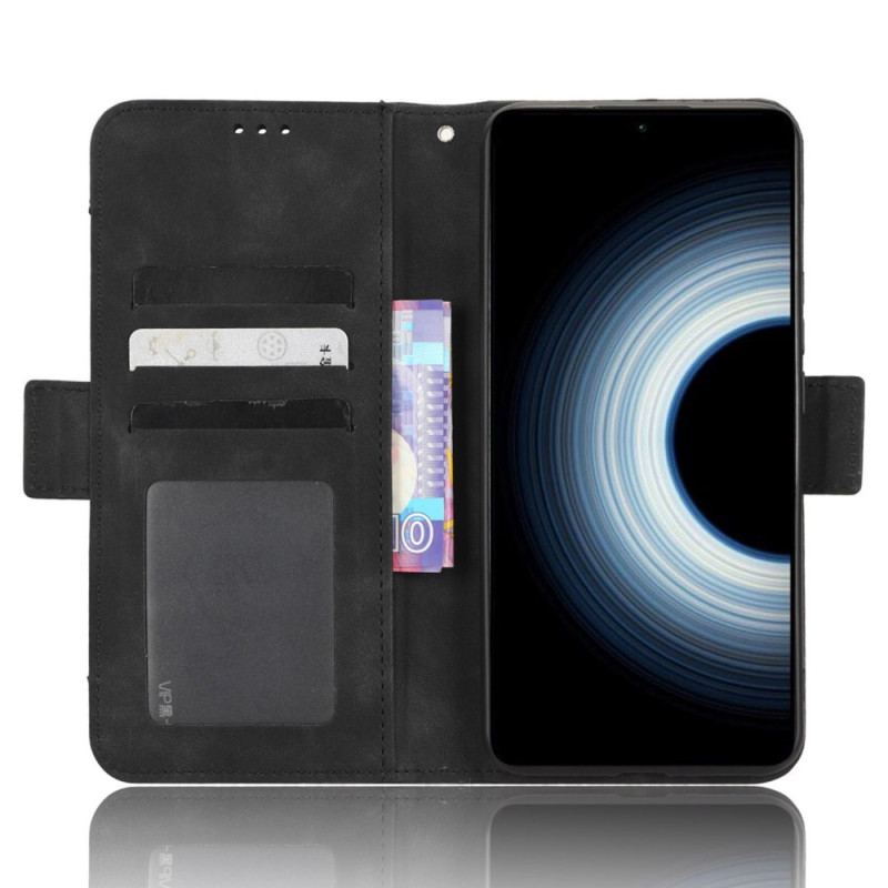 Capa Flip Para Xiaomi 12T / 12T Pro Cartões Múltiplos