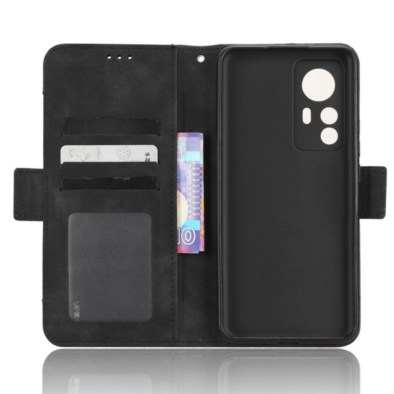 Capa Flip Para Xiaomi 12T / 12T Pro Cartões Múltiplos