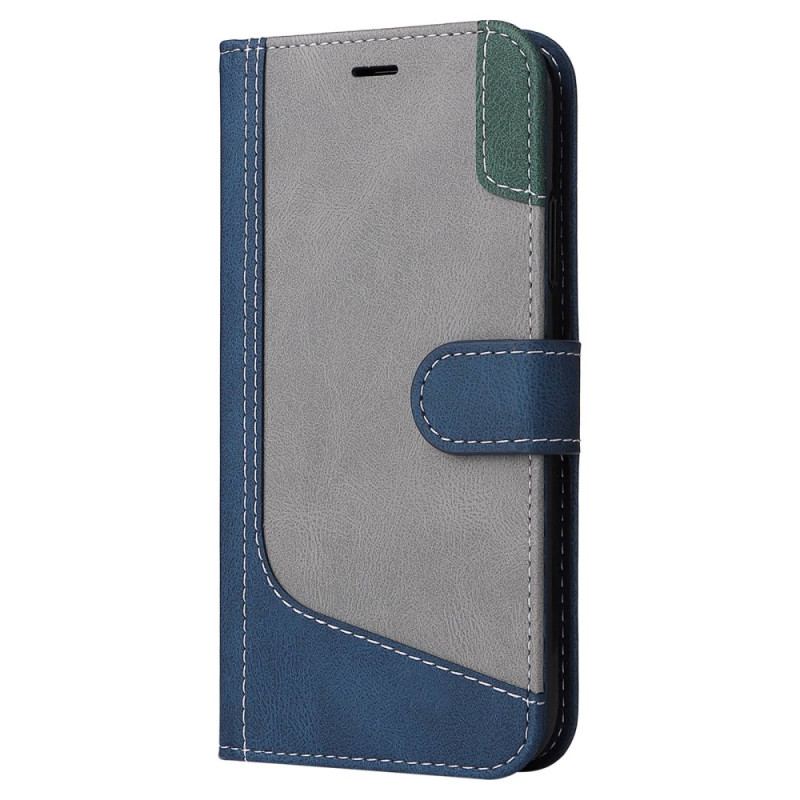 Capa Folio Para Xiaomi 12T / 12T Pro De Cordão Cinta Tricolor