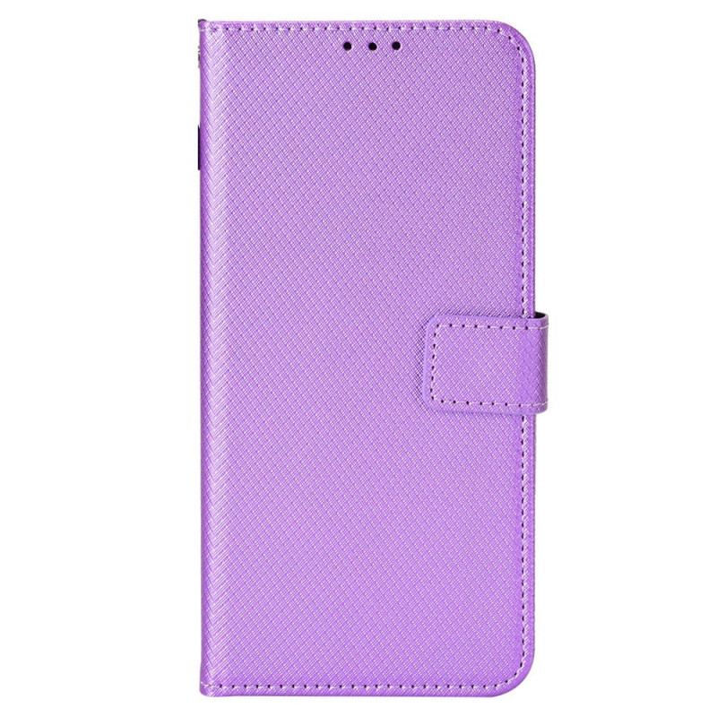 Capa Folio Para Xiaomi 12T / 12T Pro De Cordão Pulseira De Couro Falso