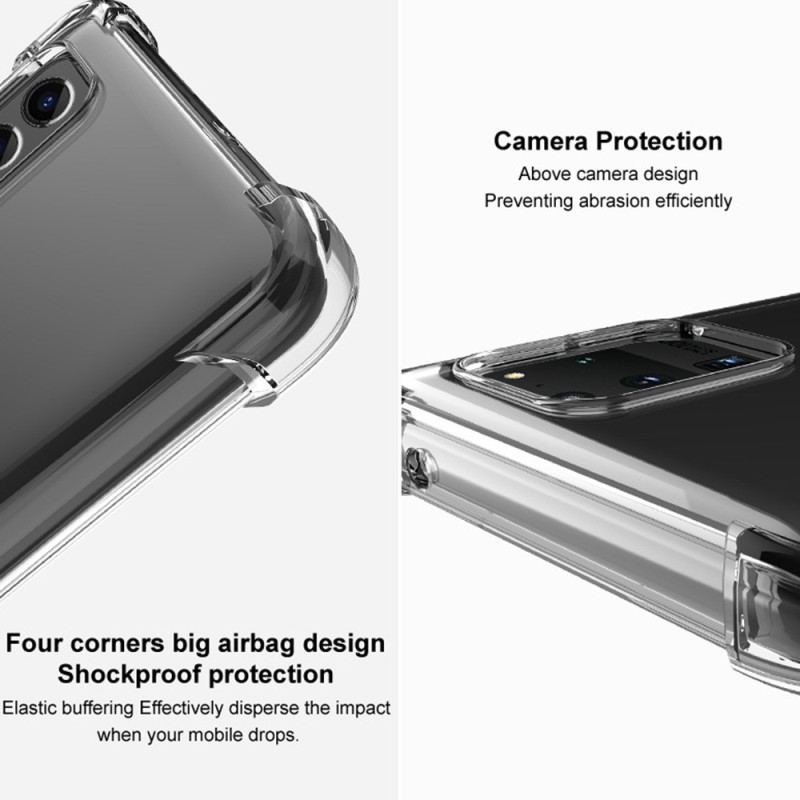 Capa Para Xiaomi 12T / 12T Pro Cantos Reforçados Transparentes Imak