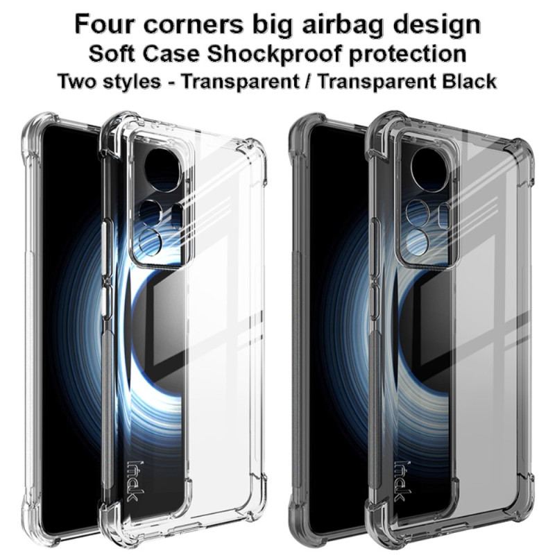 Capa Para Xiaomi 12T / 12T Pro Cantos Reforçados Transparentes Imak