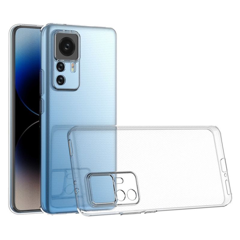 Capa Para Xiaomi 12T / 12T Pro Silicone Flexível Transparente
