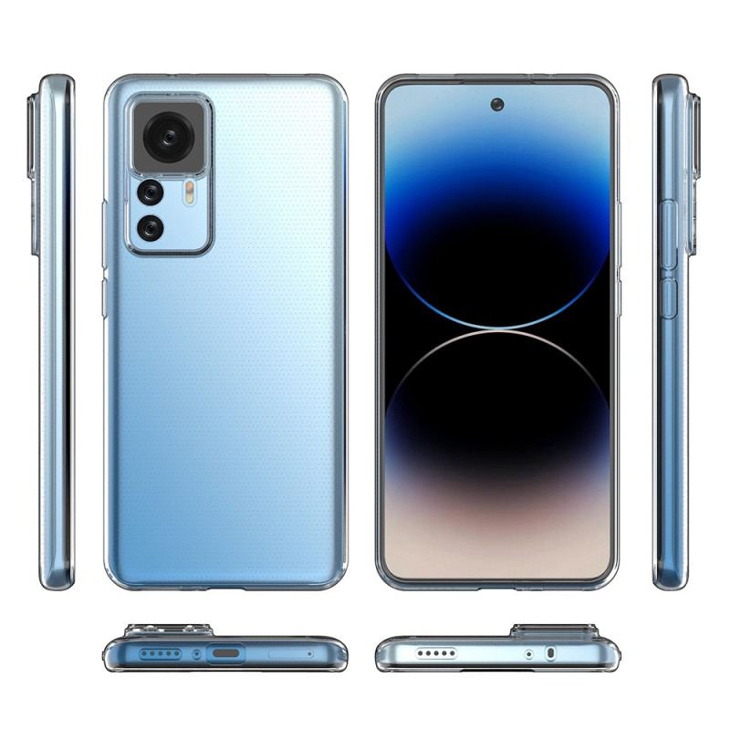 Capa Para Xiaomi 12T / 12T Pro Silicone Flexível Transparente