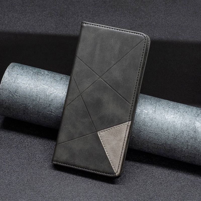 Capa De Celular Para Realme GT Neo 3 Flip Linhas Geométricas