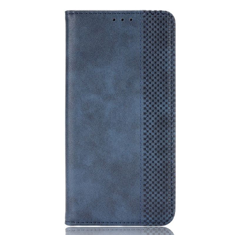 Capa De Celular Para Realme GT Neo 3 Flip Textura Retrô