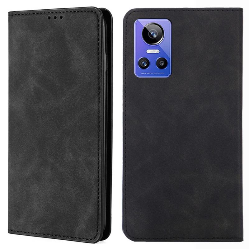 Capa De Celular Para Realme GT Neo 3 Flip Textura De Seda