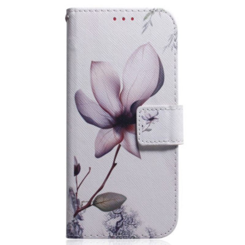 Capa Flip Para Realme GT Neo 3 Flor Efêmera