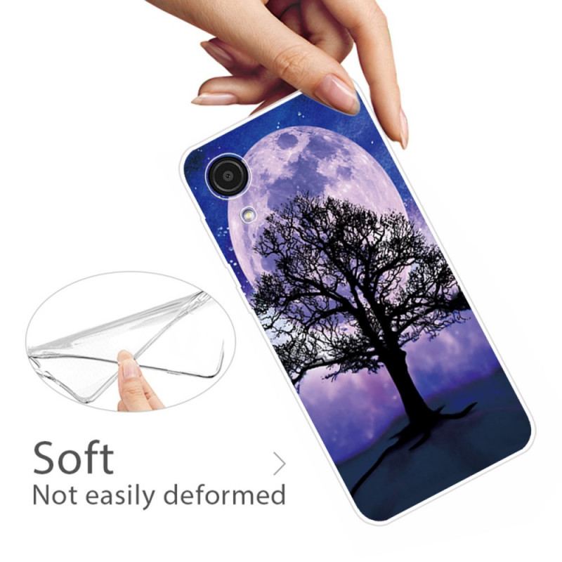 Capa Para Samsung Galaxy A03 Core Árvore E Lua