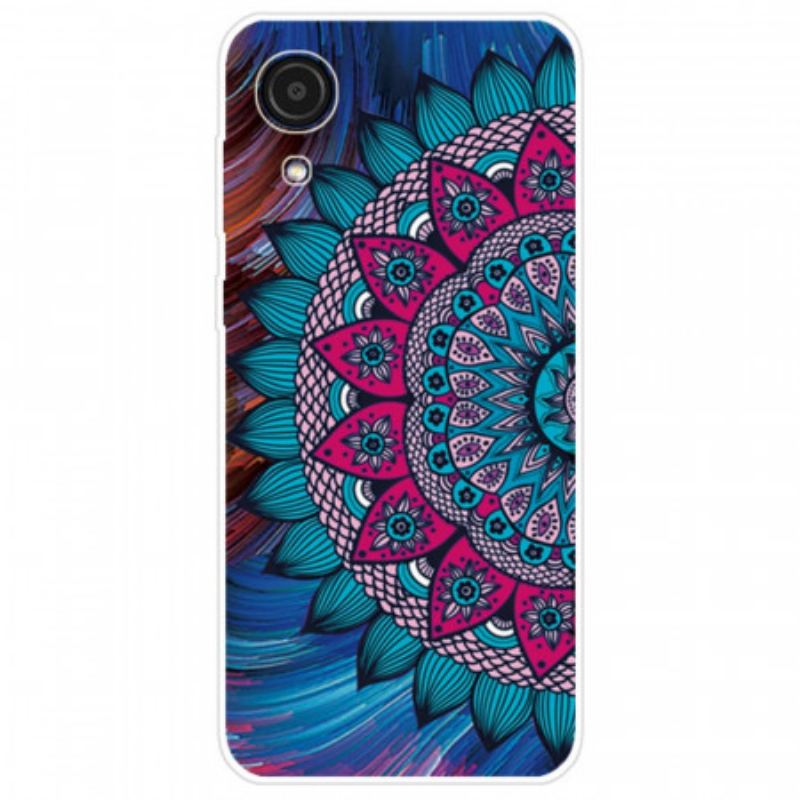 Capa Para Samsung Galaxy A03 Core Mandala Colorida