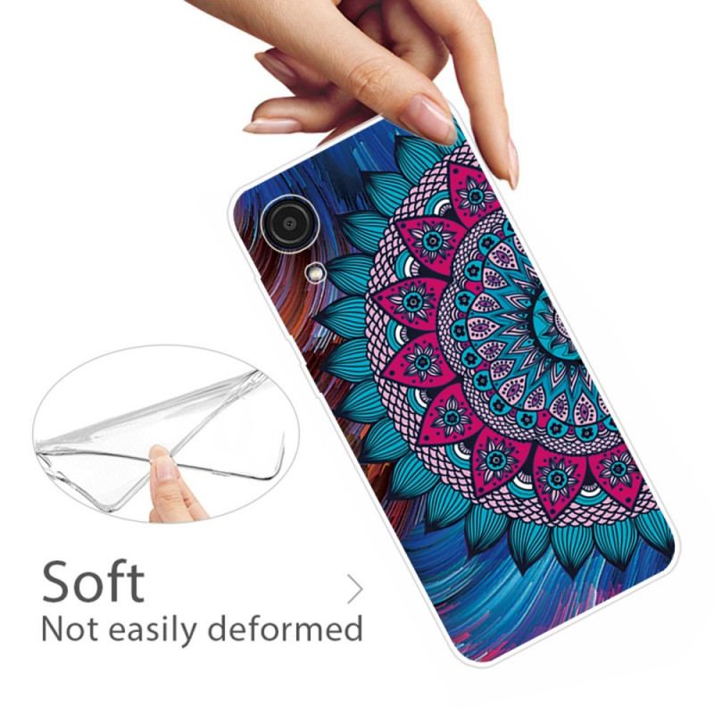 Capa Para Samsung Galaxy A03 Core Mandala Colorida
