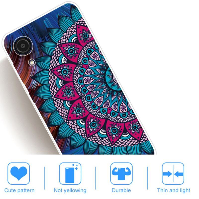 Capa Para Samsung Galaxy A03 Core Mandala Colorida