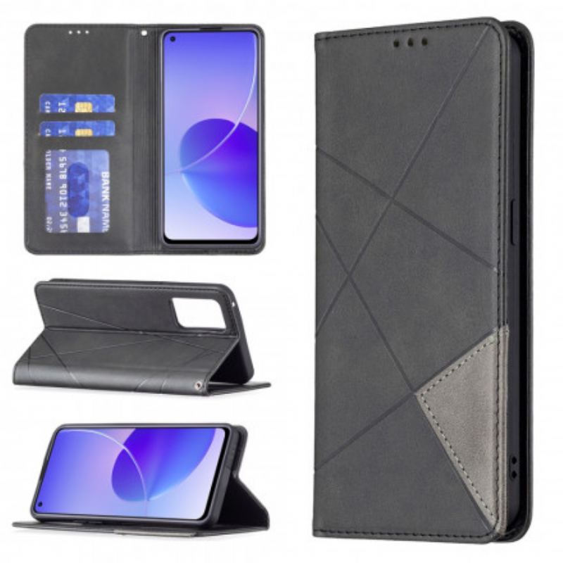 Capa De Celular Para Oppo Reno 6 5G Flip Estilo Do Artista