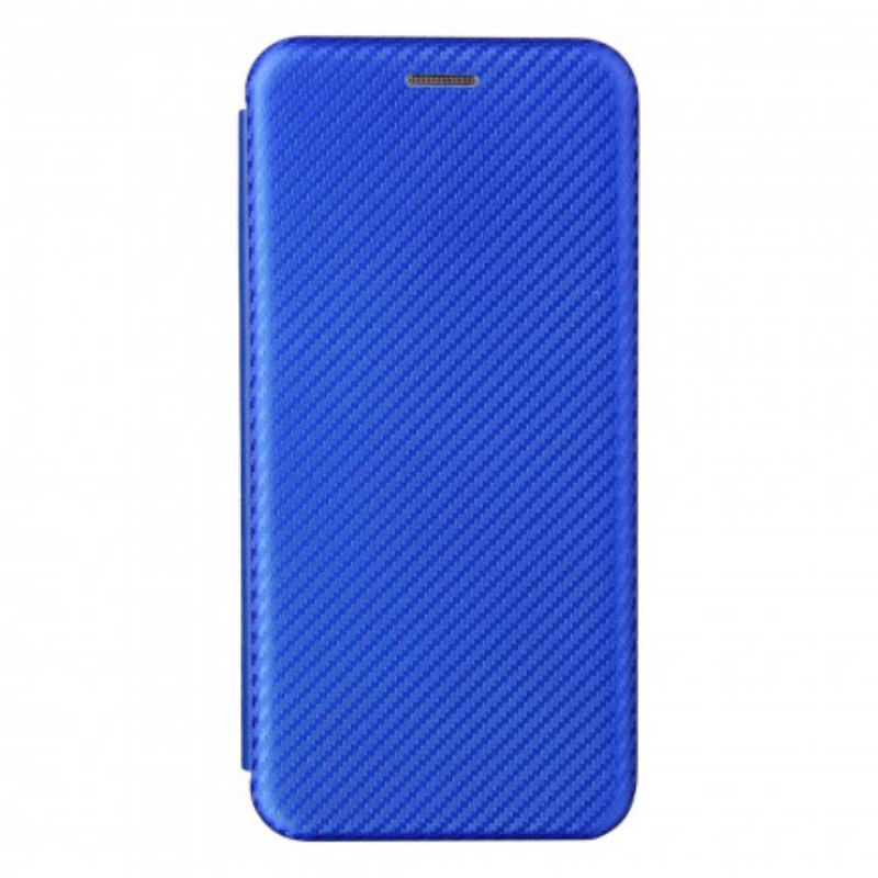 Capa De Celular Para Oppo Reno 6 5G Flip Silicone De Carbono Colorido