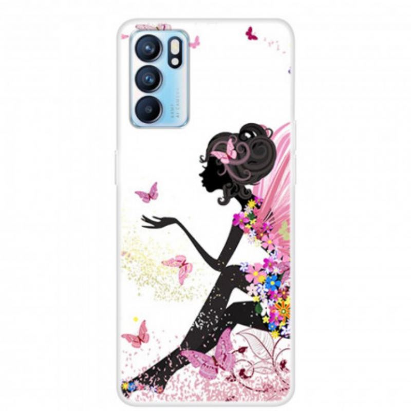 Capa De Celular Para Oppo Reno 6 5G Florista