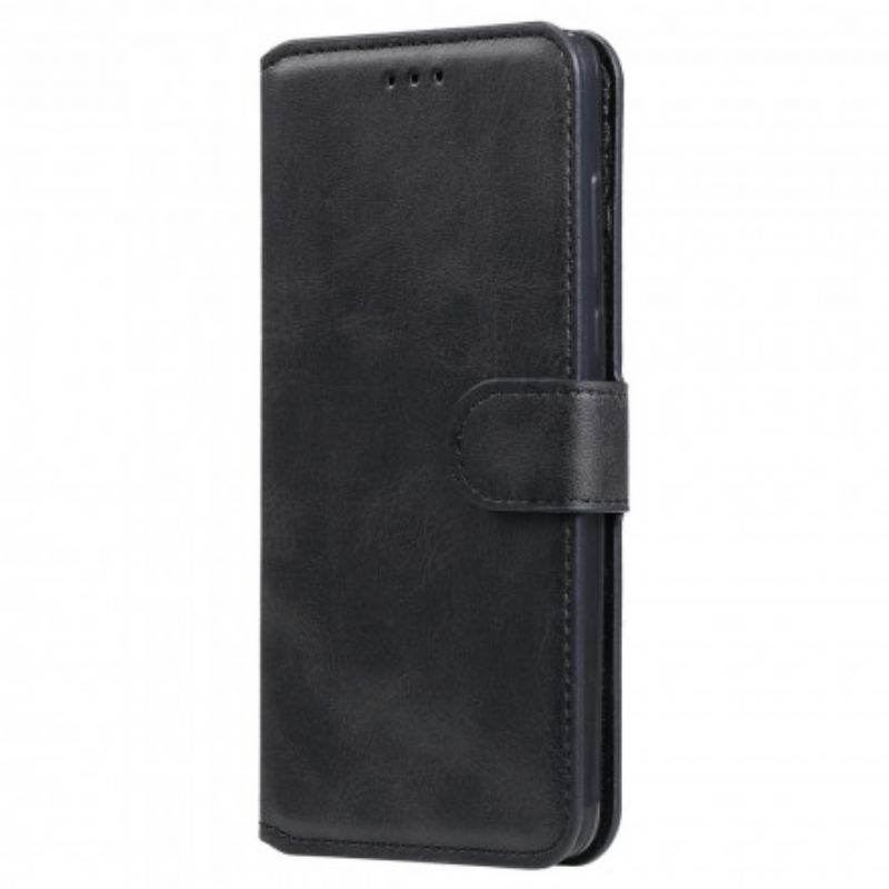 Capa Folio Para Oppo Reno 6 5G Cor Sólida