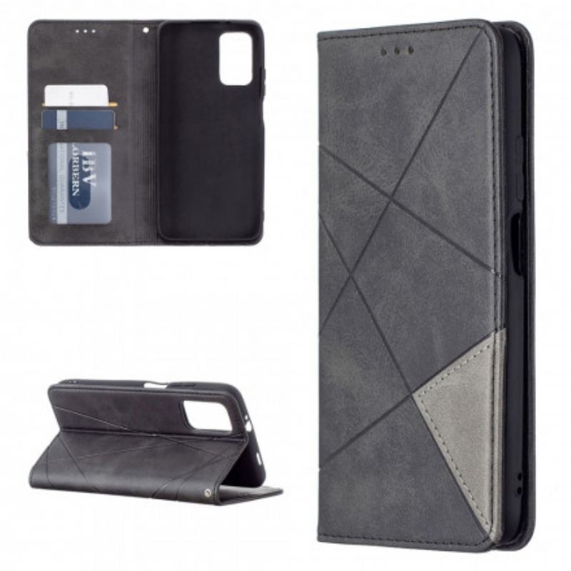Capa De Celular Para Poco M3 Flip Estilo Do Artista