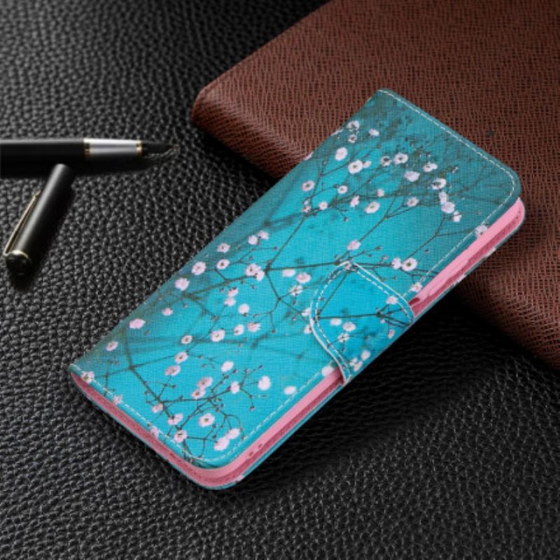 Capa Folio Para Poco M3 Árvore Florida