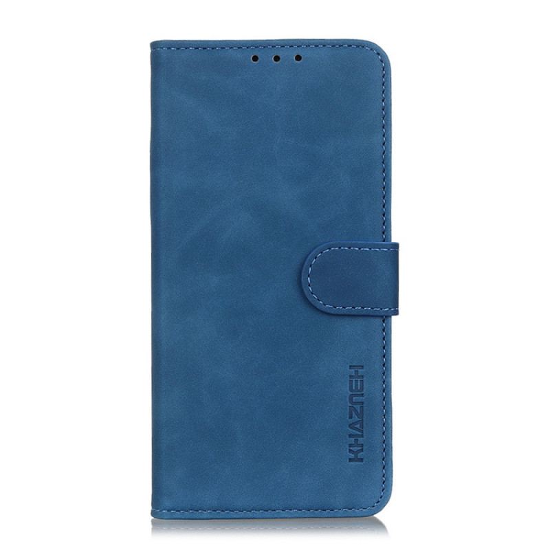 Capa Flip Para Realme GT2 Pro Efeito Couro Vintage Khazneh