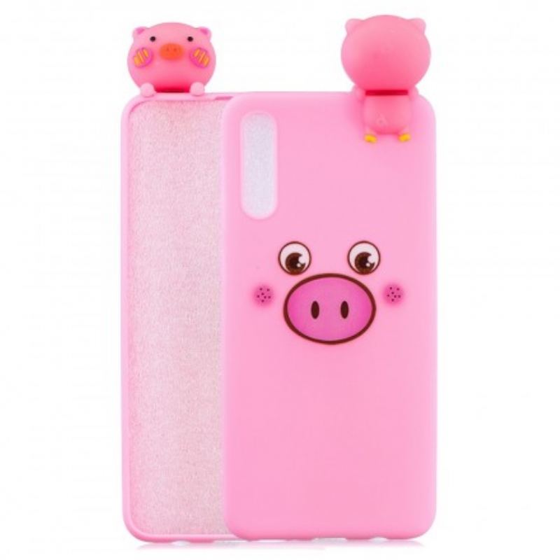 Capa De Celular Para Samsung Galaxy A50 Porco Engraçado 3d