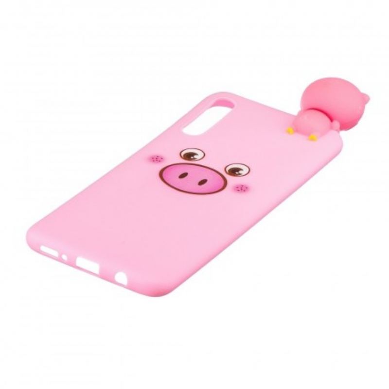 Capa De Celular Para Samsung Galaxy A50 Porco Engraçado 3d