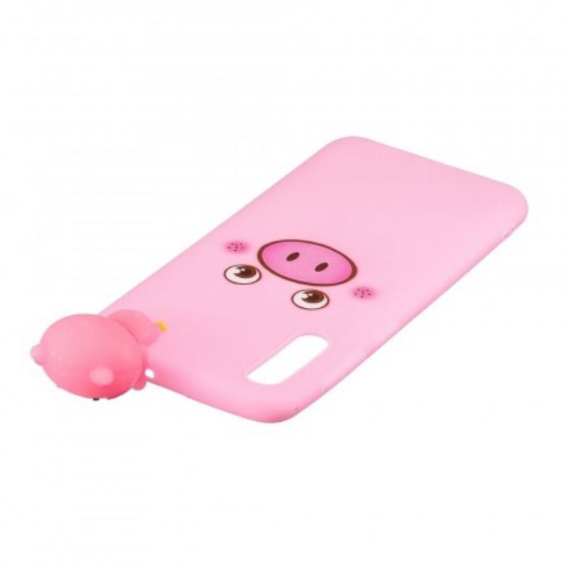 Capa De Celular Para Samsung Galaxy A50 Porco Engraçado 3d