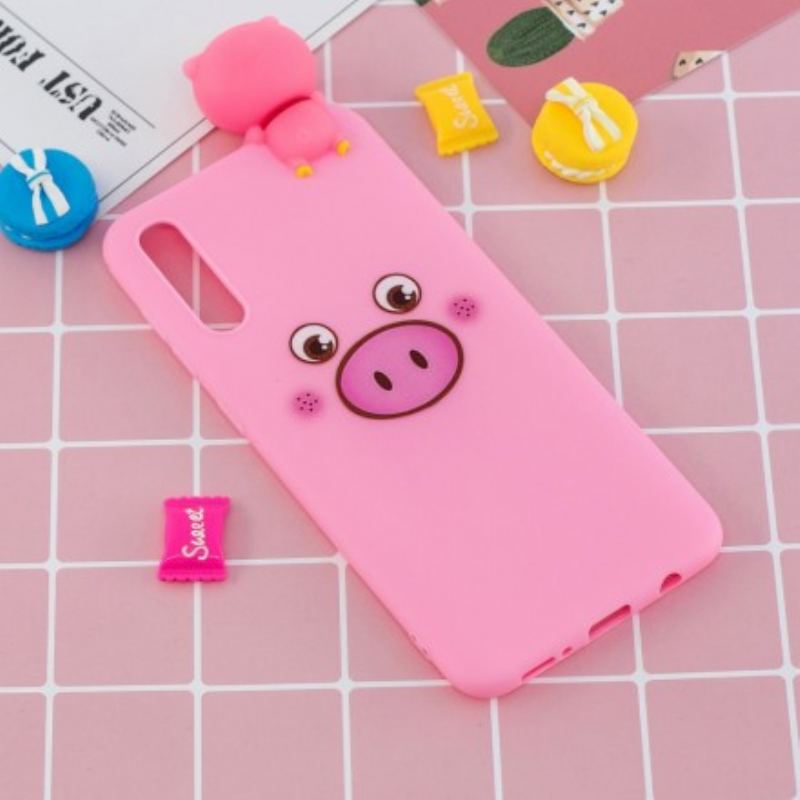 Capa De Celular Para Samsung Galaxy A50 Porco Engraçado 3d
