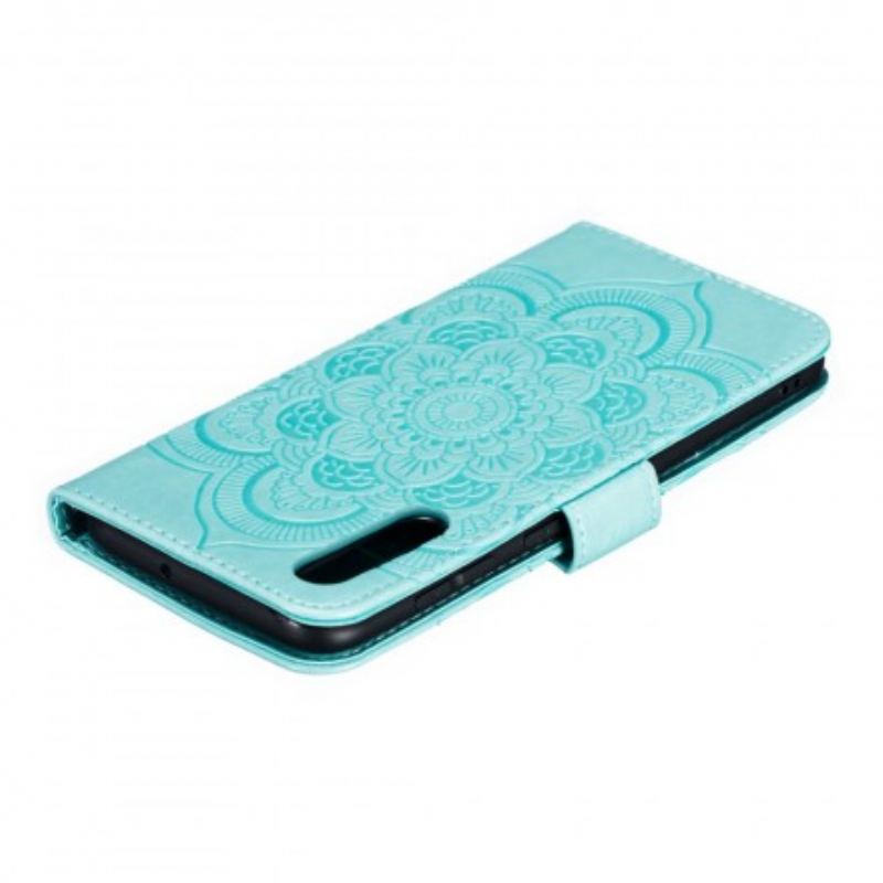 Capa Flip Para Samsung Galaxy A50 Mandala Completa