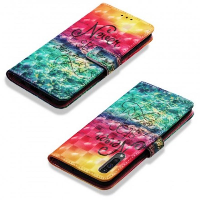 Capa Flip Para Samsung Galaxy A50 Nunca Pare De Sonhar