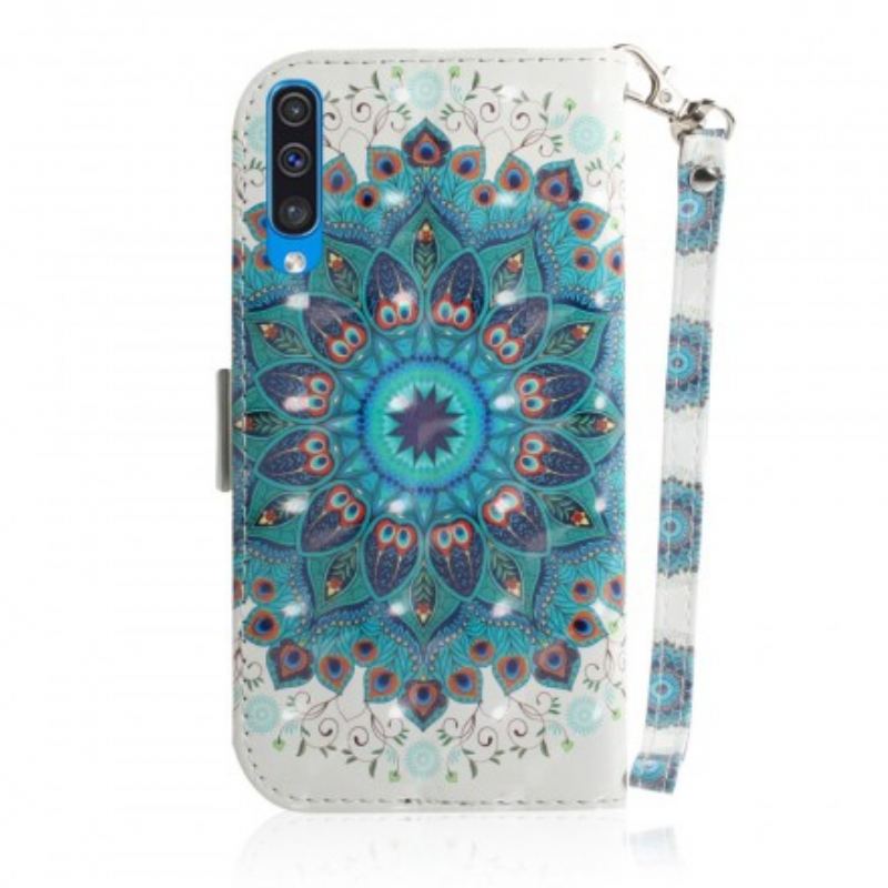 Capa Folio Para Samsung Galaxy A50 De Cordão Manda Magistral Com Cordão